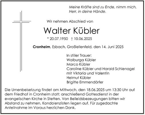 Walter Kuebler Walter Kuebler